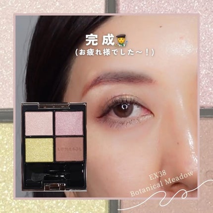 アイカラーレーション/LUNASOL/アイシャドウパレットを使ったクチコミ(8枚目)