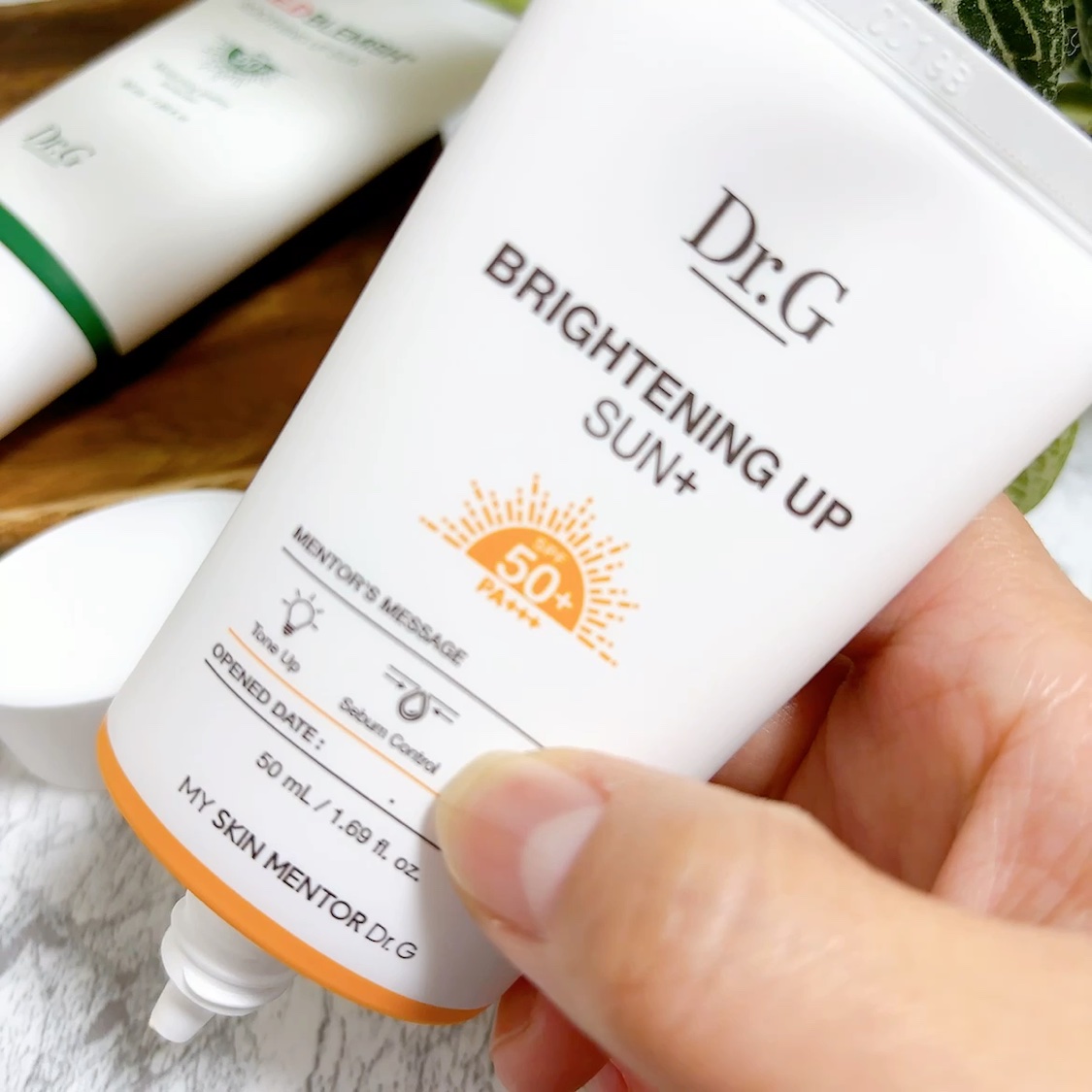 ブライトニングアップサンプラス/Dr.G/日焼け止めクリームを使ったクチコミ（2枚目）