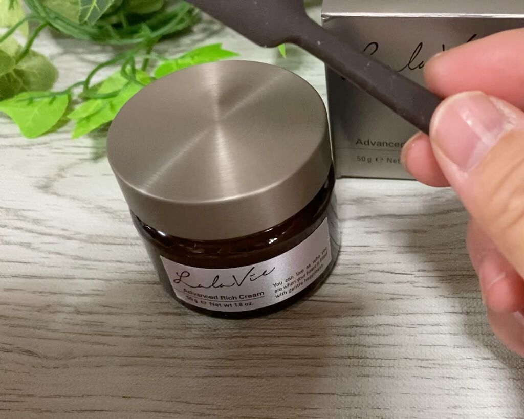 アドバンスト リッチ クリーム/Lala Vie/フェイスクリームを使ったクチコミ（1枚目）