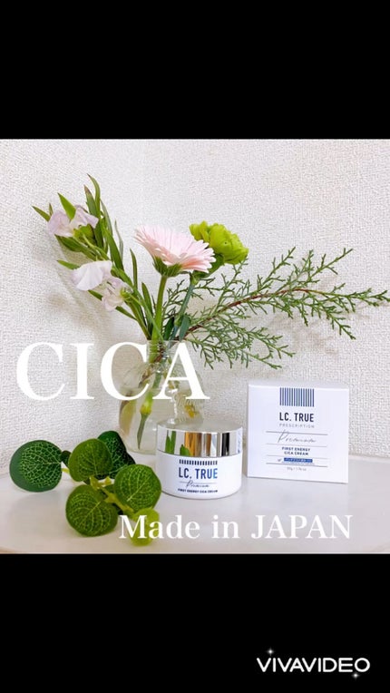FIRST ENERGY CICA CREAM/エルシートゥルー/フェイスクリームを使ったクチコミ(1枚目)
