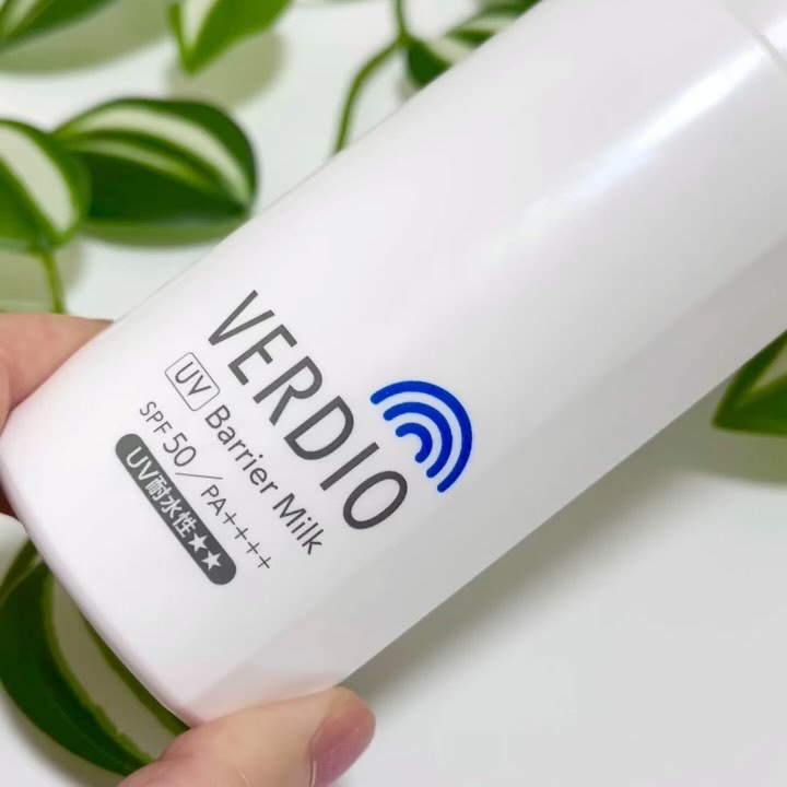 ベルディオ　UV バリアミルク/メンターム/日焼け止めミルクを使ったクチコミ（3枚目）
