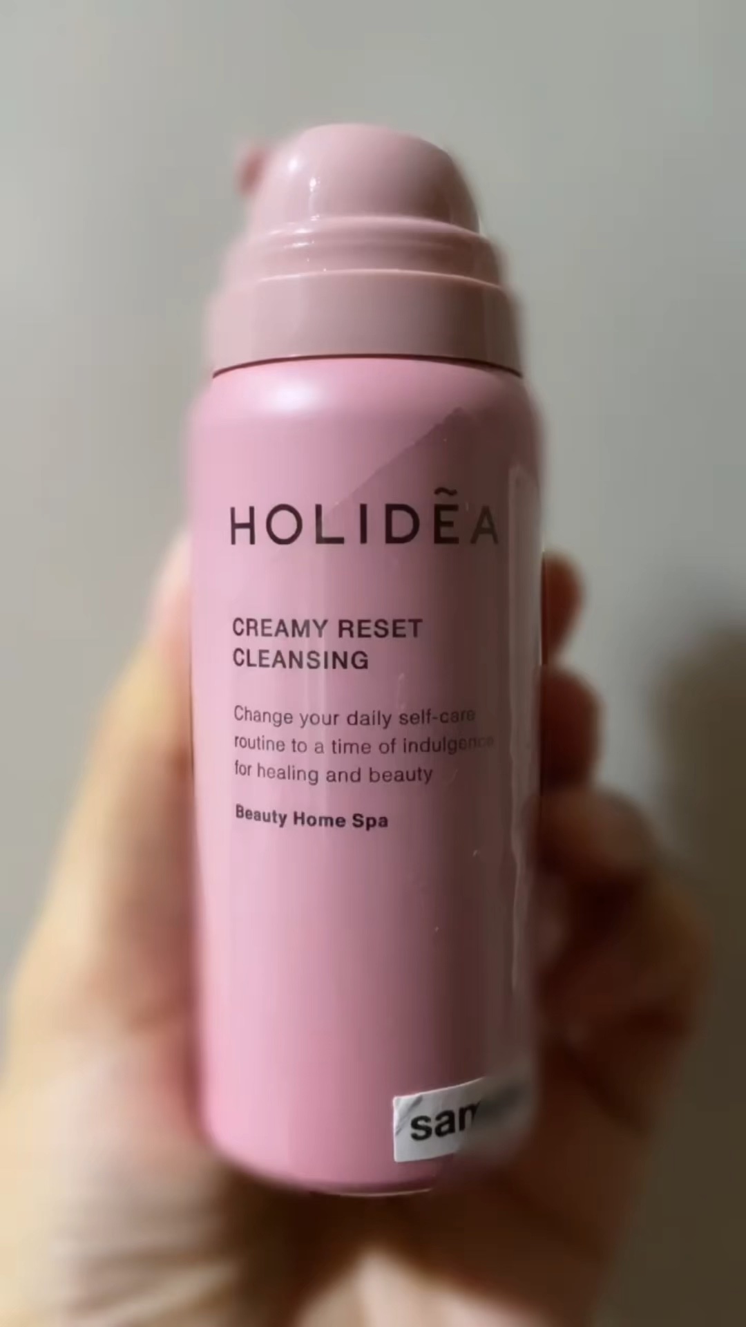 ホリーディア クリーミーリセットクレンジング/HOLIDEA/泡洗顔の動画クチコミ2つ目