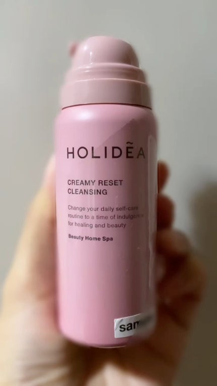 ホリーディア クリーミーリセットクレンジング/HOLIDEA/泡洗顔の人気ショート動画