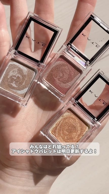 ザ アイカラー(マーブルインク)/KATE/単色アイシャドウの動画クチコミ3つ目