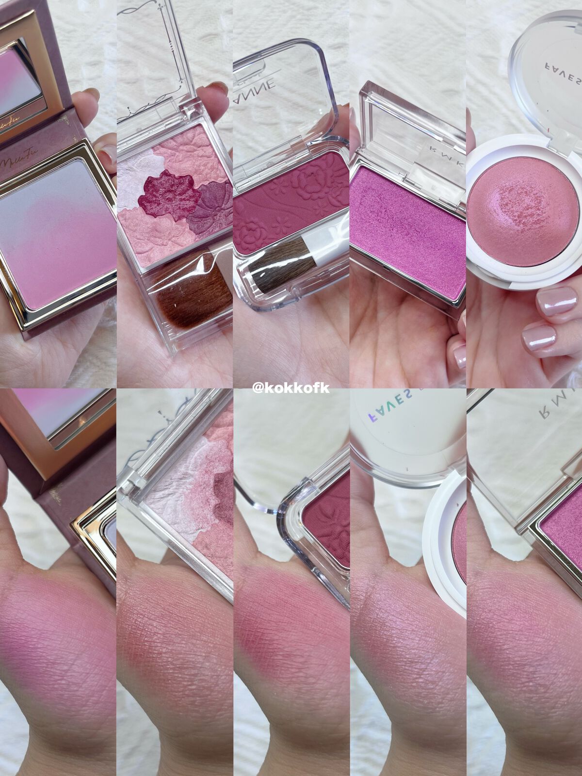 RMK ピュア コンプレクション ブラッシュ/RMK/パウダーチークの人気ショート動画