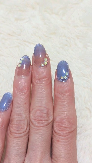 ネイルホリック Aurora Glitter/ネイルホリック/マニキュアを使ったクチコミ（1枚目）