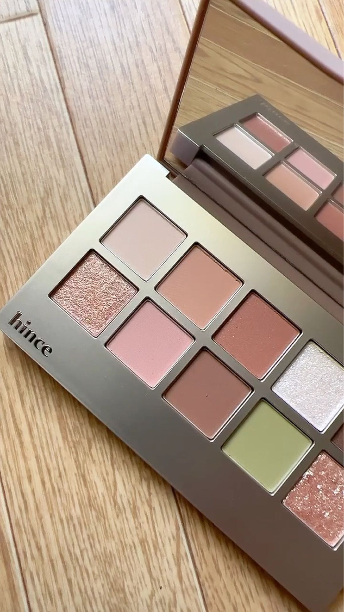 ニューデップスアイシャドウパレット/hince/アイシャドウパレットを使ったクチコミ（3枚目）