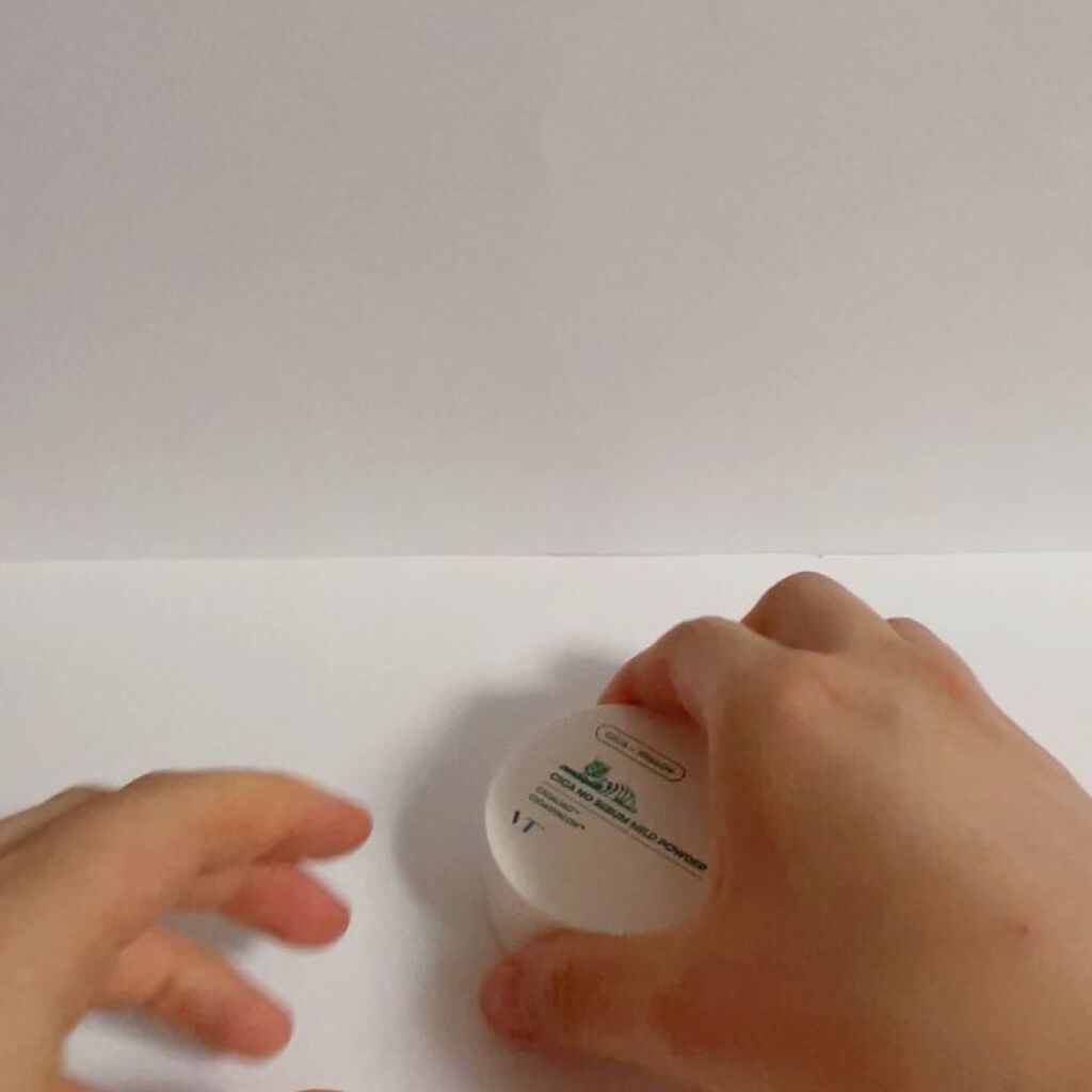 CICA ノーセバム マイルドパウダー/VT/ルースパウダーを使ったクチコミ（3枚目）