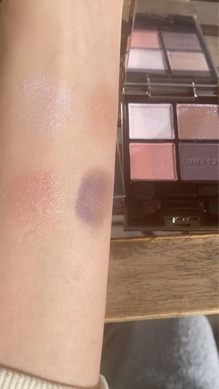 アイカラーレーション/LUNASOL/アイシャドウパレットを使ったクチコミ(4枚目)