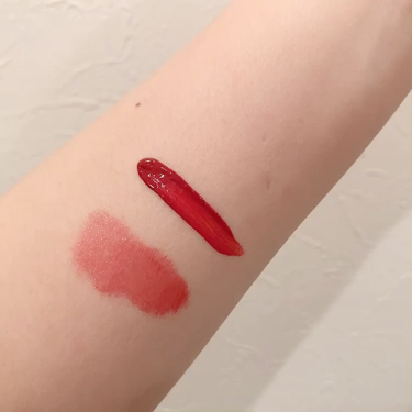 ジューシーラスティングティント/rom&nd/リップティントを使ったクチコミ（2枚目）