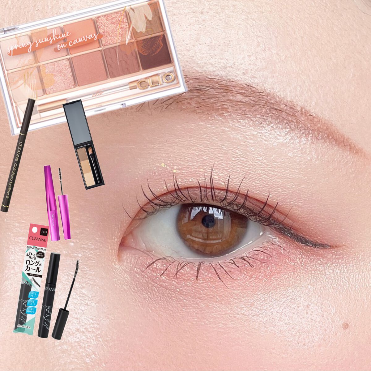 エアリーロングラッシュマスカラ/CEZANNE/マスカラの人気ショート動画