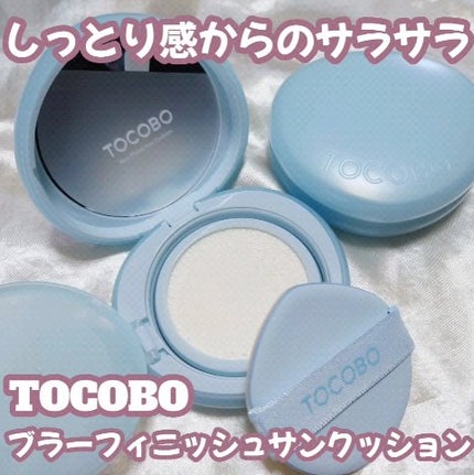 ブラーフィニッシュサンクッション/TOCOBO/日焼け止めパウダーの人気ショート動画