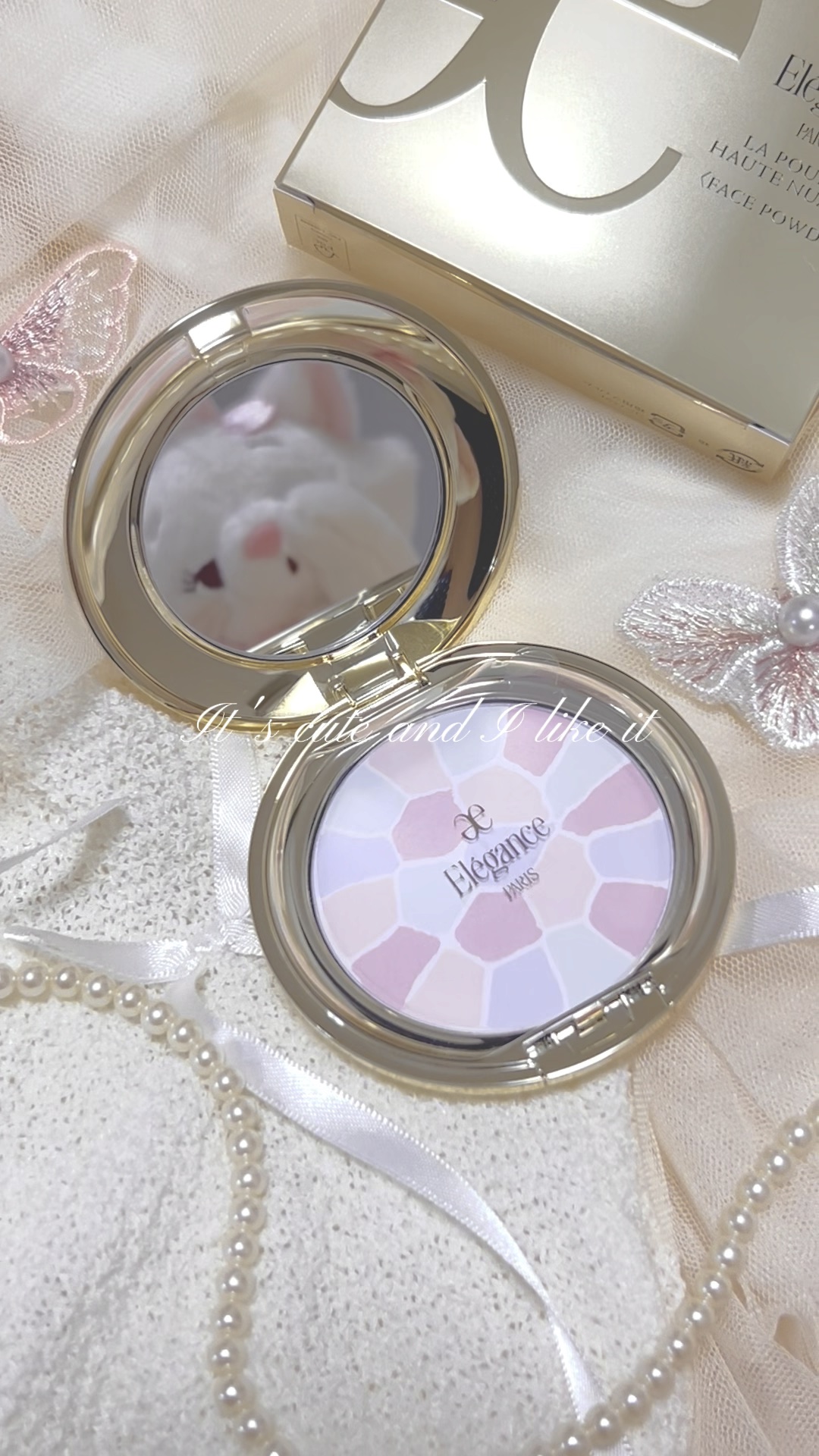 ラ プードル オートニュアンス/Elégance/プレストパウダーを使ったクチコミ（1枚目）