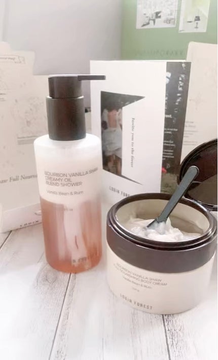 バーボンバニラ ショウ フルナリッシング ボディクリーム/Login Forest/ボディクリームを使ったクチコミ(1枚目)