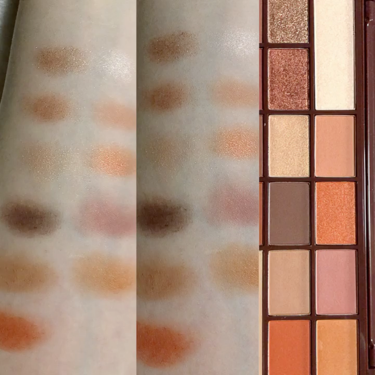 アイラブチョコレート/MAKEUP REVOLUTION/アイシャドウパレットを使ったクチコミ（3枚目）