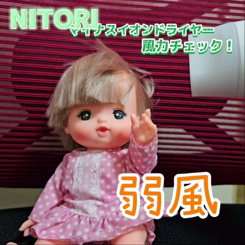 ニトリさんからマイナスイオンドライヤー頂いたんだけど、正直なめてた！！！！
軽量、大風量、シンプルデザイン、4990円‼使いやすいすぎる～🫶

強冷風があるのが個人的には推しポイント🫶
温、冷切り替えてさくっと乾かせて夏助かった～♥

