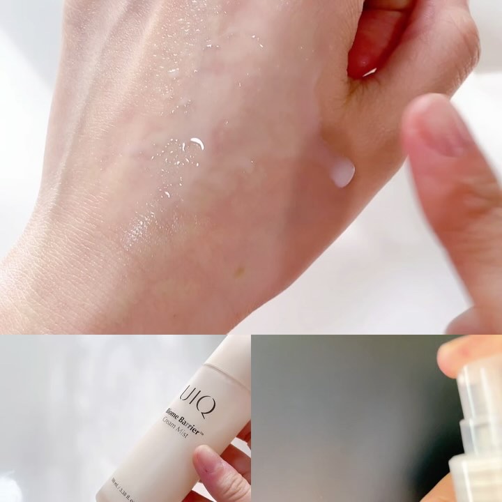 バイオームバリア クリームミスト/UIQ/ミスト状化粧水を使ったクチコミ（2枚目）