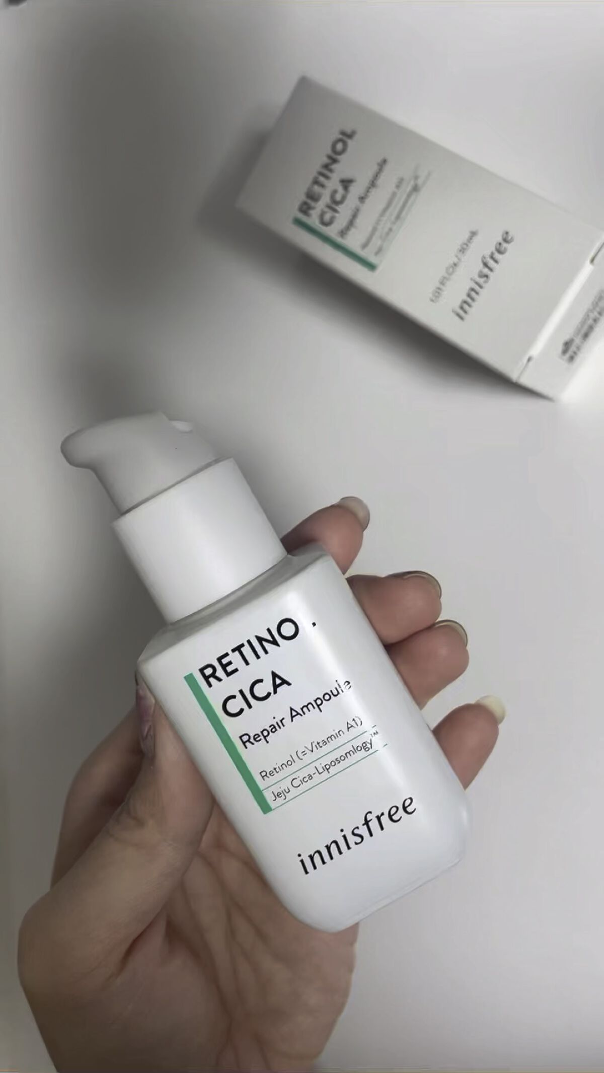 レチノール　シカ　リペア　セラム/innisfree/美容液を使ったクチコミ（1枚目）
