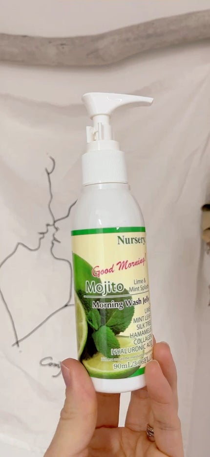 モーニングウォッシュジェリー モヒート(ライム&ミントスプラッシュ)/Nursery(ナーセリー)/その他洗顔料の人気ショート動画