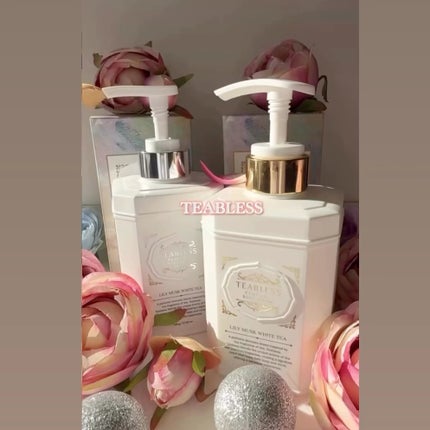 パフュームボディローション リリィムスクホワイトティー/TEABLESS/ボディローションの人気ショート動画