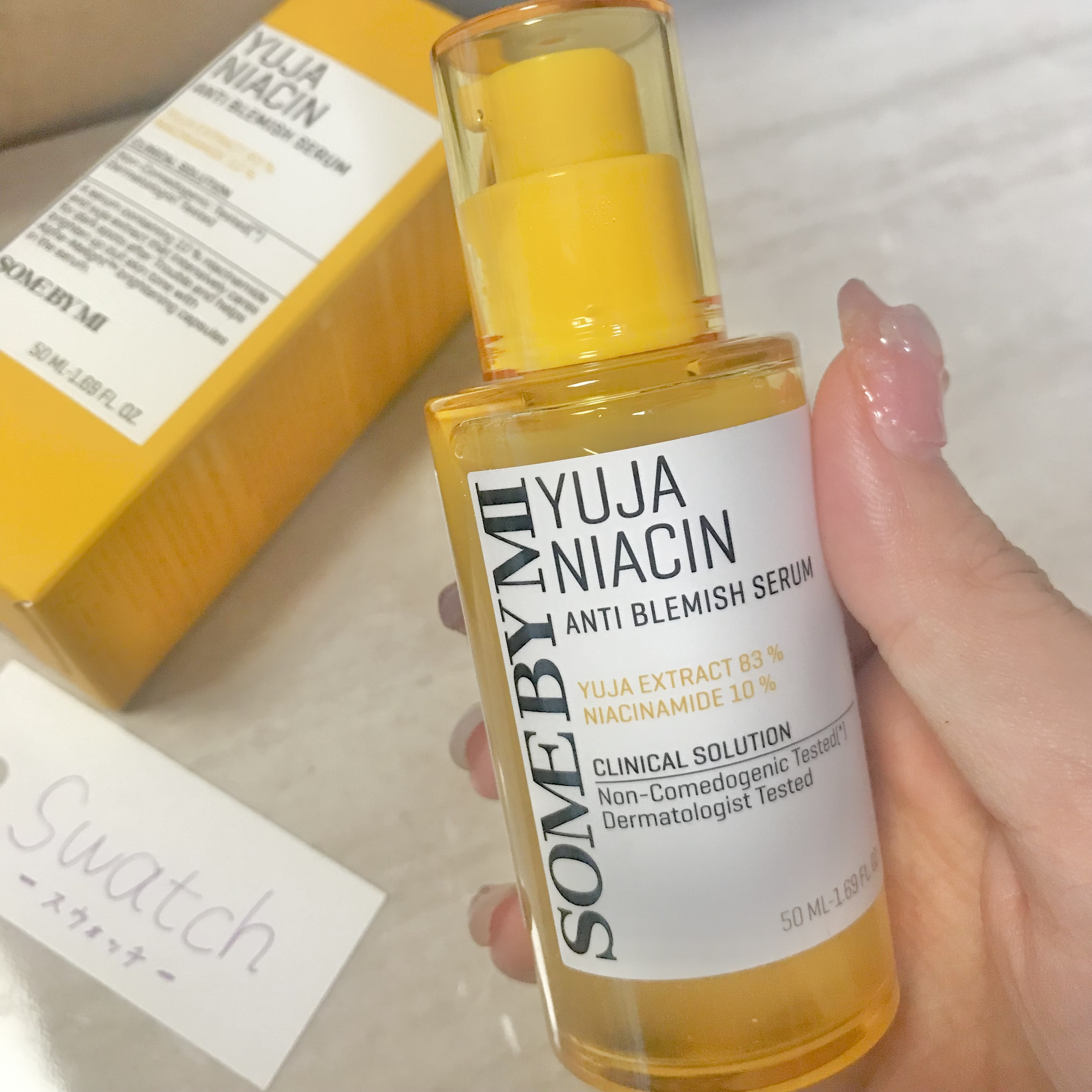 ユズ ナイアシンアンチ ブレミッシュクリーム/SOME BY MI/フェイスクリームを使ったクチコミ（1枚目）