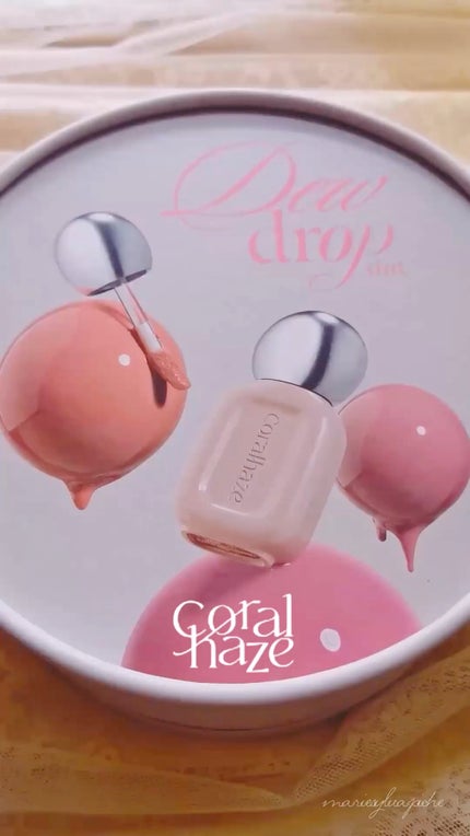 デュー ドロップ ティント/Coralhaze/リップティントの人気ショート動画