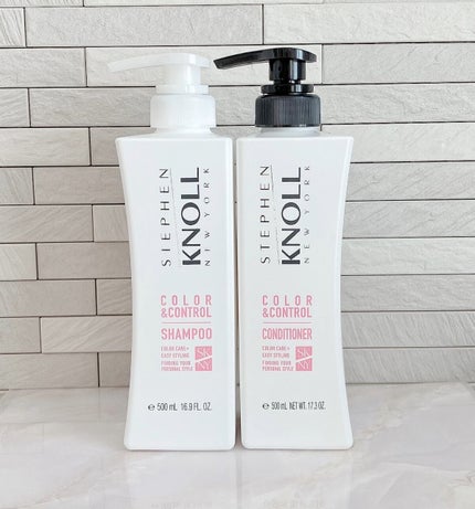 カラーコントロール シャンプー W/コンディショナー W/スティーブンノル ニューヨーク/市販シャンプーの人気ショート動画