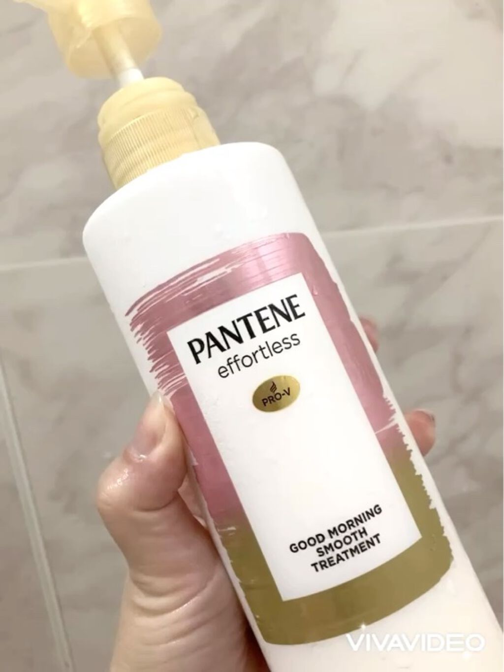 パンテーン エフォートレス グッドモーニング スムース シャンプー／トリートメント/パンテーン/市販シャンプーの動画クチコミ3つ目