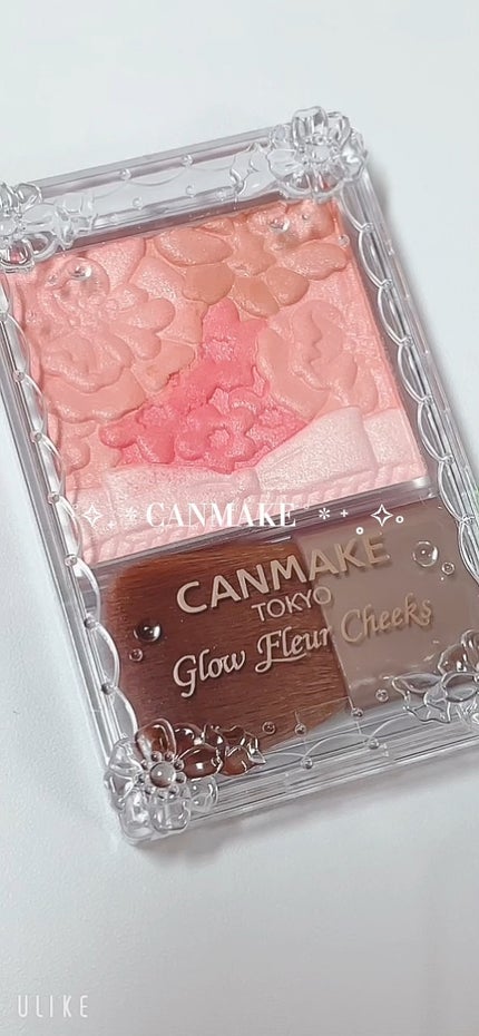 グロウフルールチークス/キャンメイク/パウダーチークの人気ショート動画