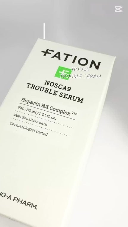 ノスカナイン トラブル セラム/FATION/美容液の人気ショート動画