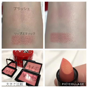 リップスティック(旧)/NARS/口紅を使ったクチコミ（2枚目）