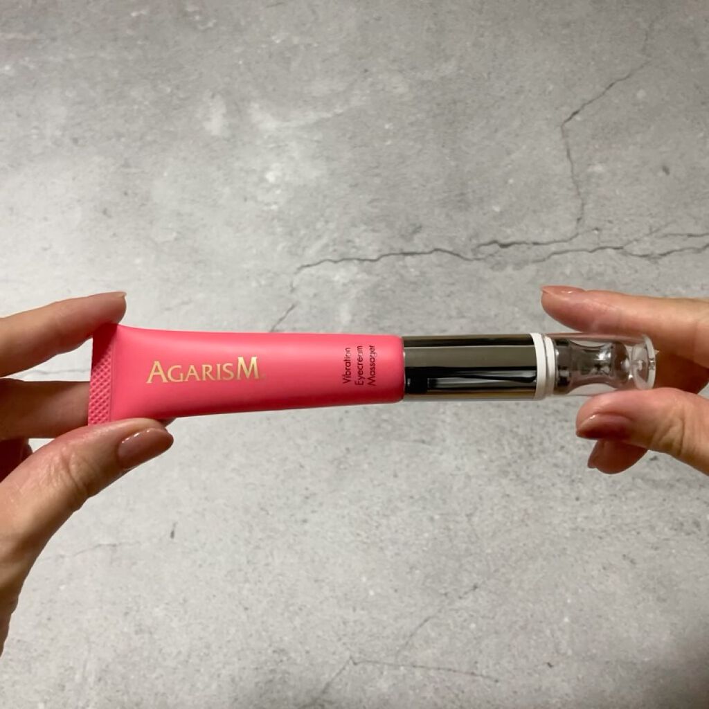 アイキュット マッサージャークリーム/AGARISM/アイケア・アイクリームを使ったクチコミ（3枚目）