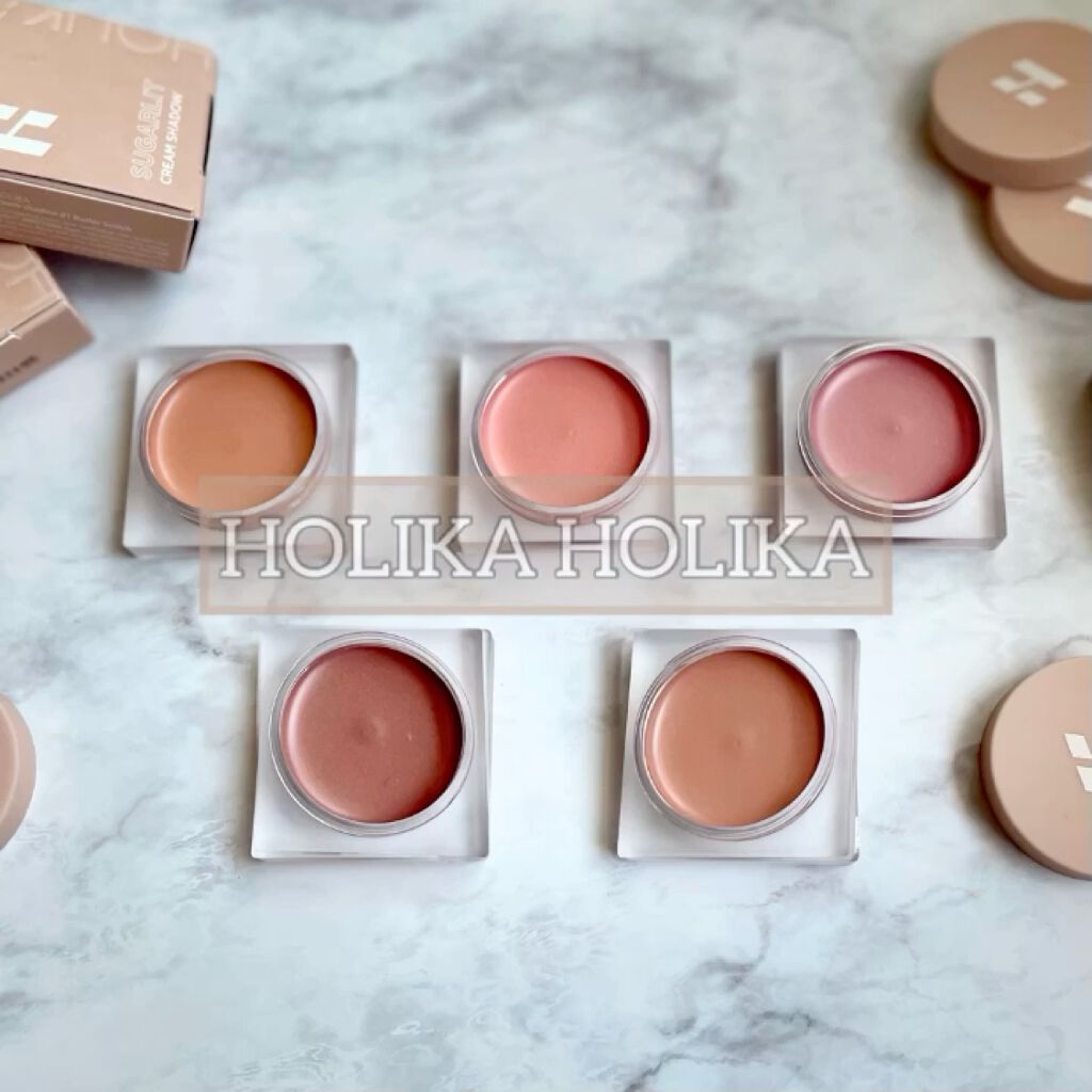 SUGARLIT CREAM SHADOW/HOLIKA HOLIKA/ジェル・クリームアイシャドウの動画クチコミ3つ目