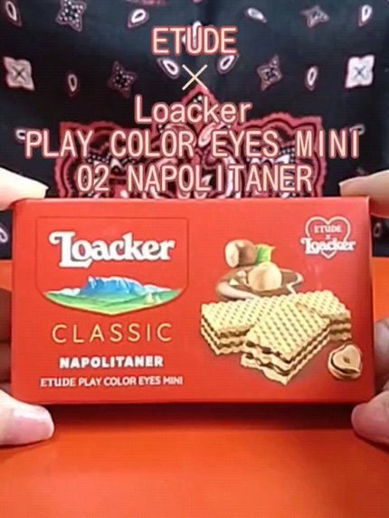 ローカー プレイカラーアイズミニ/ETUDE/アイシャドウパレットの人気ショート動画