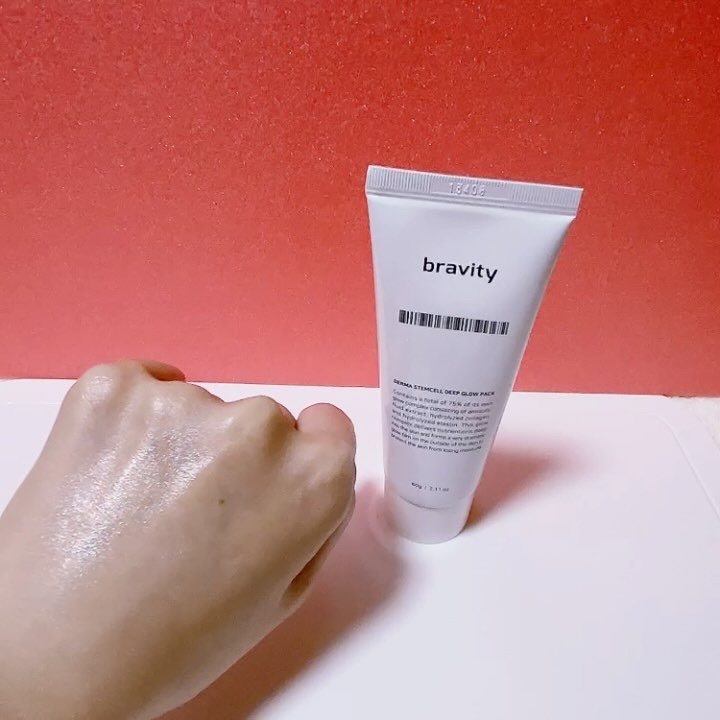 STEMCELL DEEP GLOW PACK/bravity/シートマスク・パックを使ったクチコミ（3枚目）