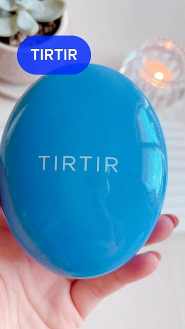 TIRTIR【ティルティル】マスクフィットシリーズから新感覚クールタイプのクッションファンデ誕生💙

＼４秒に１個売れている！*1／
💙TIRTIR MASK FIT COOL SUN CUSHION
