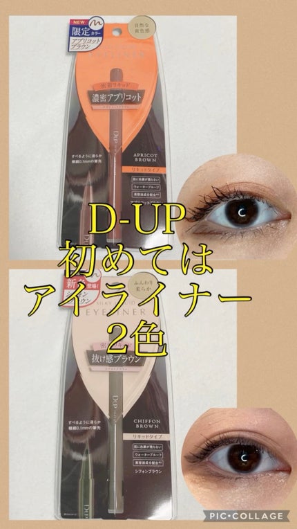 シルキーリキッドアイライナーWP/D-UP/リキッドアイライナーの人気ショート動画