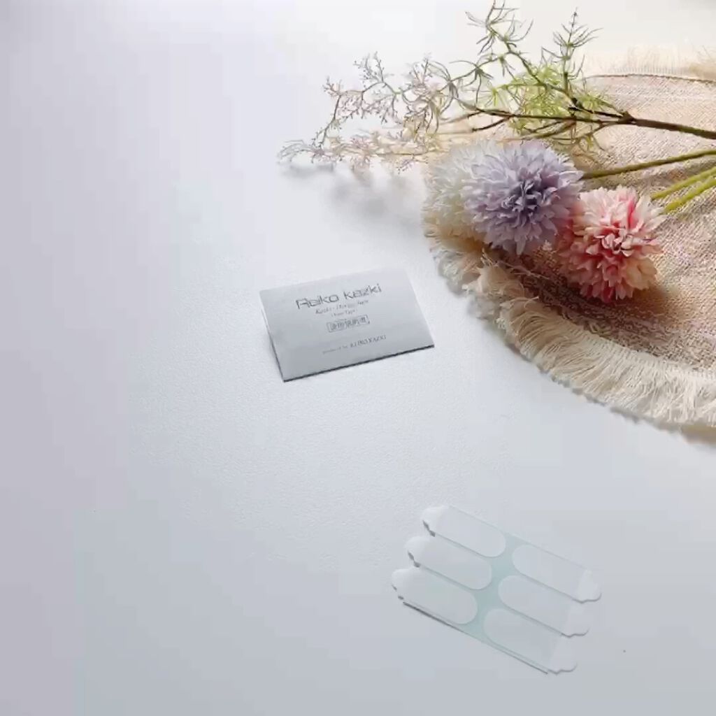 かづき・デザインテープ イージータイプ/かづきれいこ/その他化粧小物の動画クチコミ1つ目