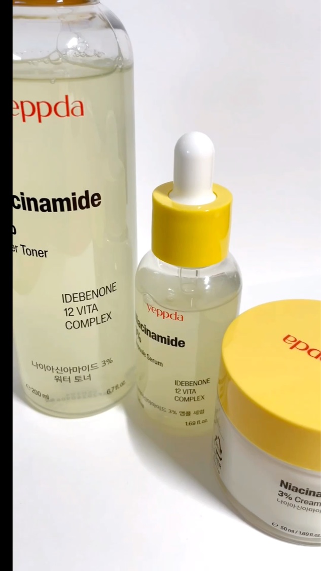 ナイアシンアミド 3% クリーム/yeppda/フェイスクリームの動画クチコミ3つ目