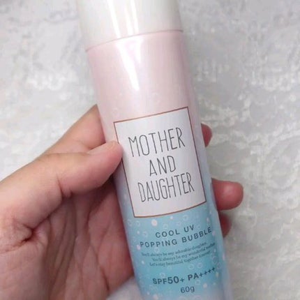 クールUVポッピングバブル SPF50+ PA++++/Mother&Daughter/日焼け止めジェルを使ったクチコミ(4枚目)