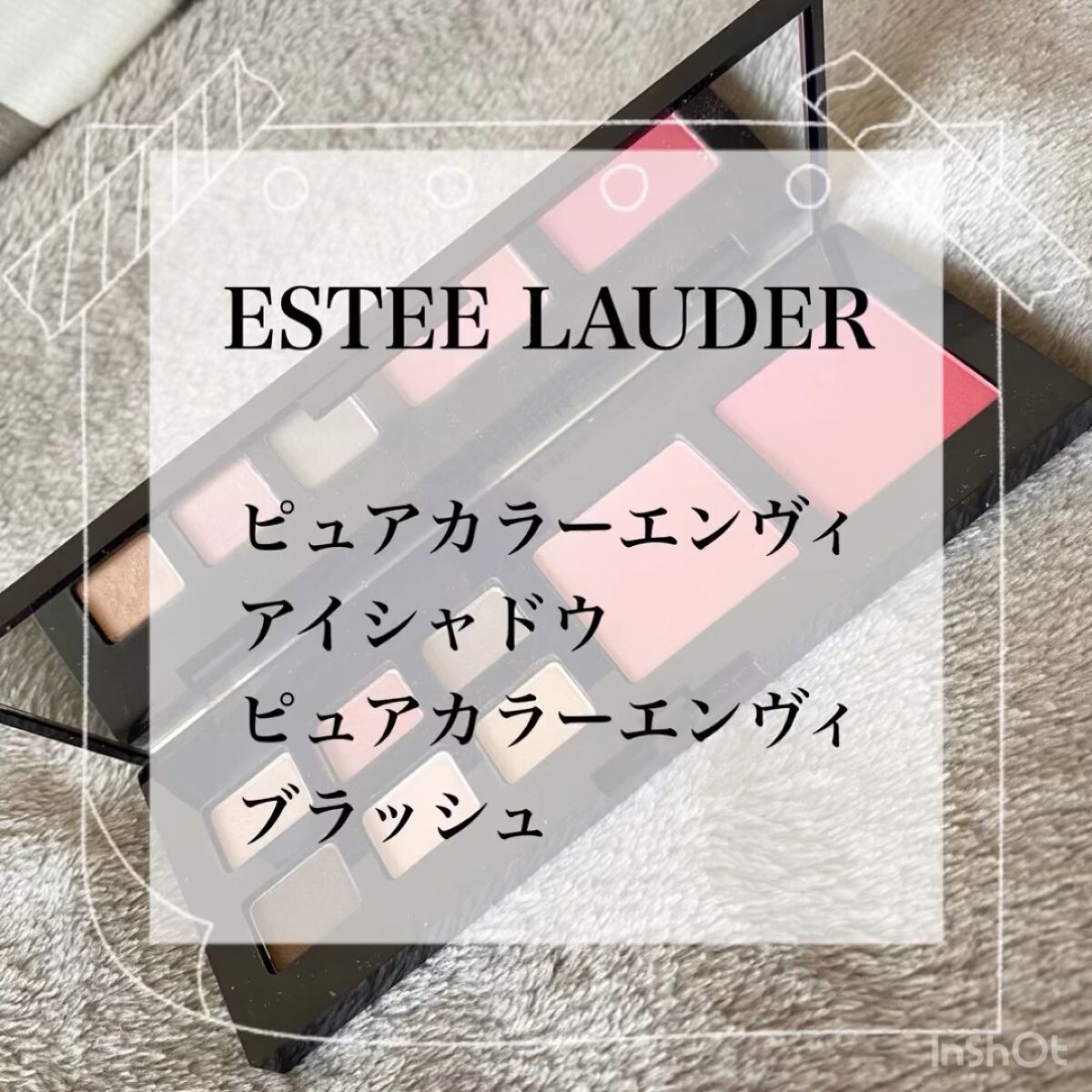 ピュアカラーエンヴィアイシャドウアンドチーク/ESTEE LAUDER/メイクアップキットの動画クチコミ1つ目
