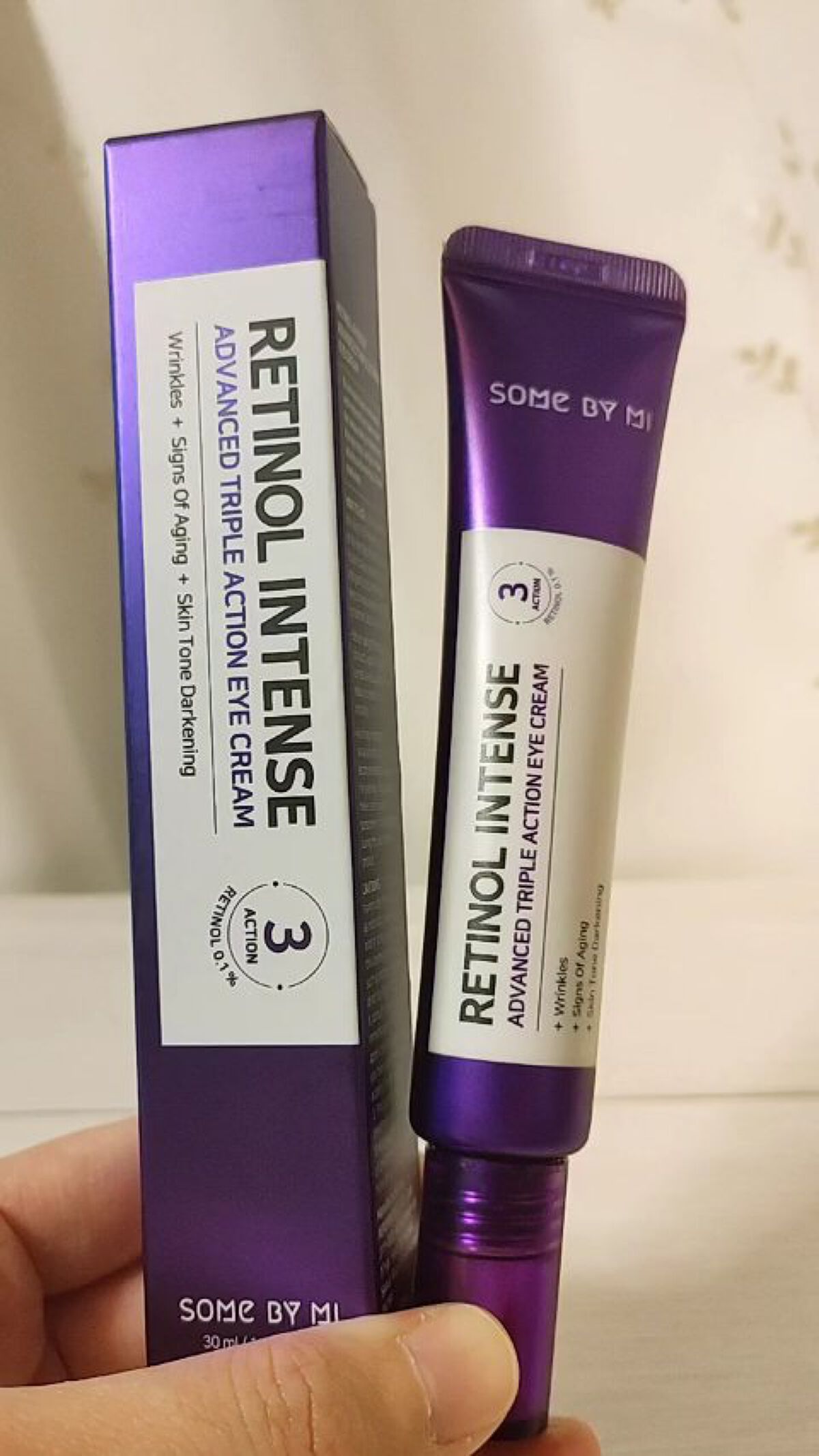 レチノールインテンシブ アドバンスドトリプルアクションアイクリーム/SOME BY MI/アイケア・アイクリームの人気ショート動画