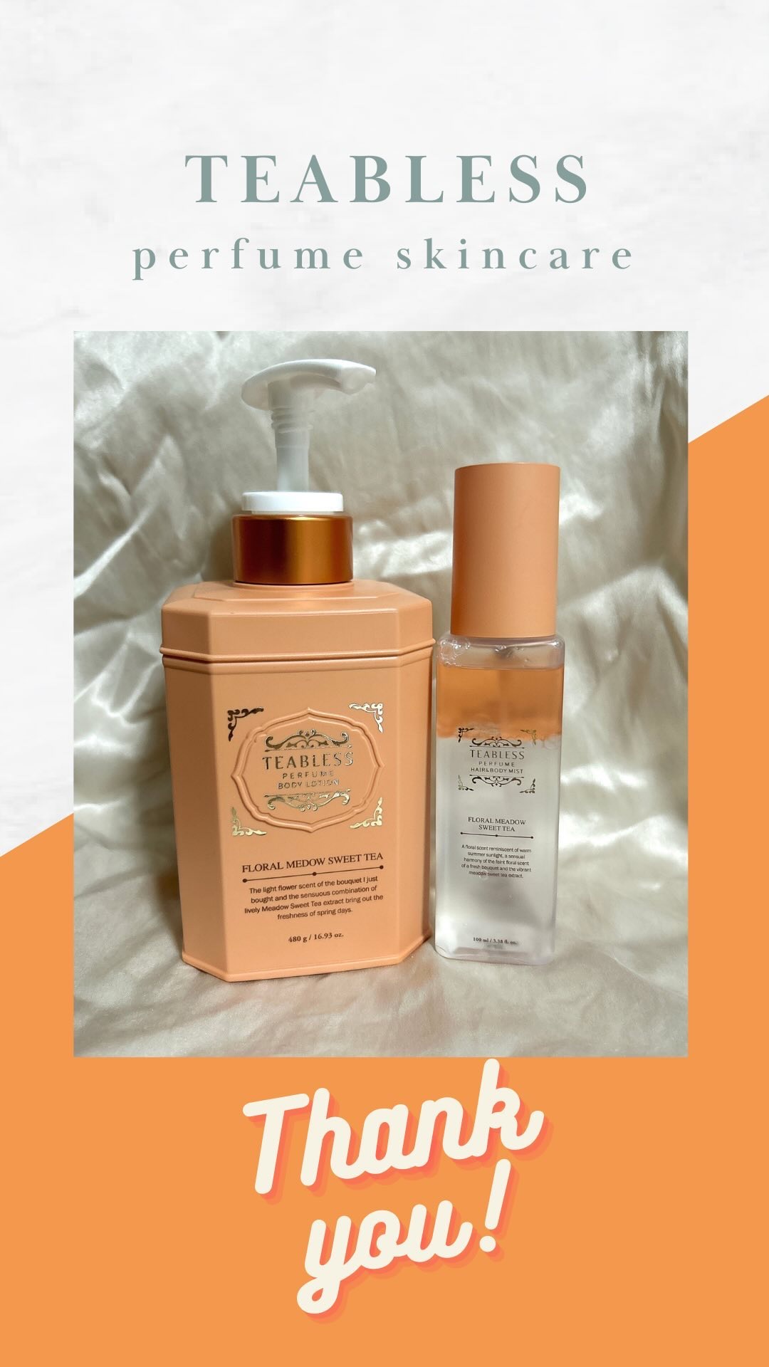 フローラルメドウスイートティー  ボディーローション/TEABLESS/ボディローションの動画クチコミ4つ目