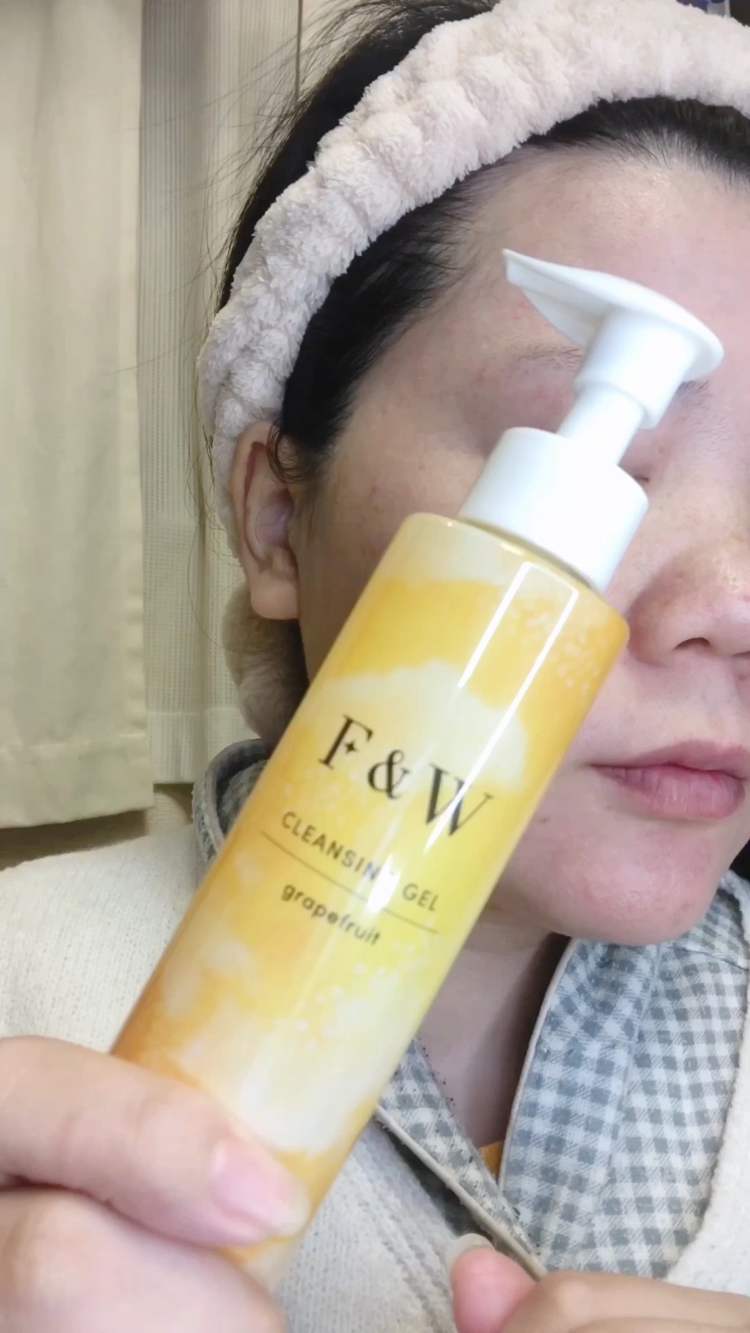 クレンジングジェルGF/F&W/泡洗顔を使ったクチコミ（1枚目）