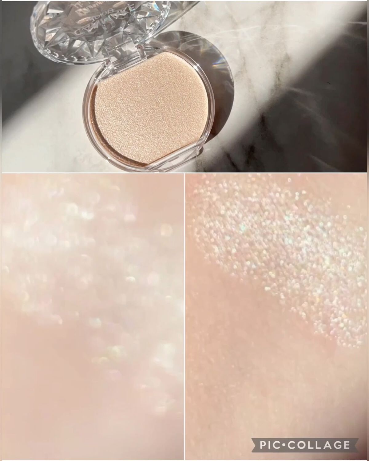 むにゅっとハイライター/キャンメイク/クリームハイライトを使ったクチコミ（3枚目）