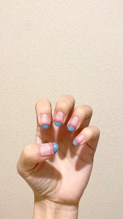 ジェルネイル(ライト対応)/セリア/ジェルネイルの人気ショート動画