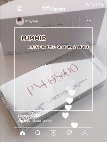 ライト オン アイズ シャドウ パレット/Lummir/アイシャドウパレットの人気ショート動画