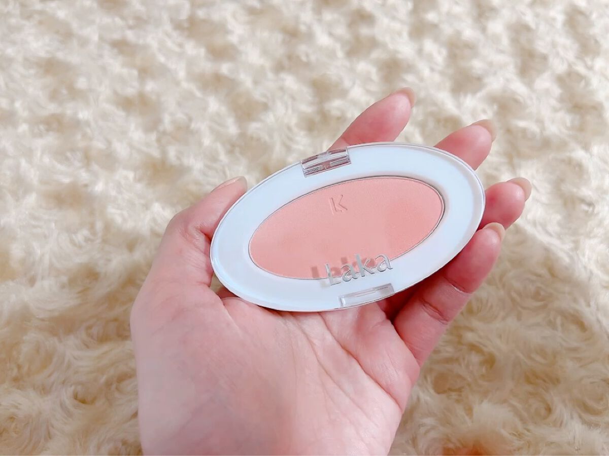 ラブシルクブラッシュ/Laka/パウダーチークを使ったクチコミ（2枚目）