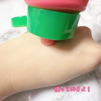 meshimase ゴマージュシュガー スイカ/meshimase/スクラブ・ゴマージュを使ったクチコミ(3枚目)