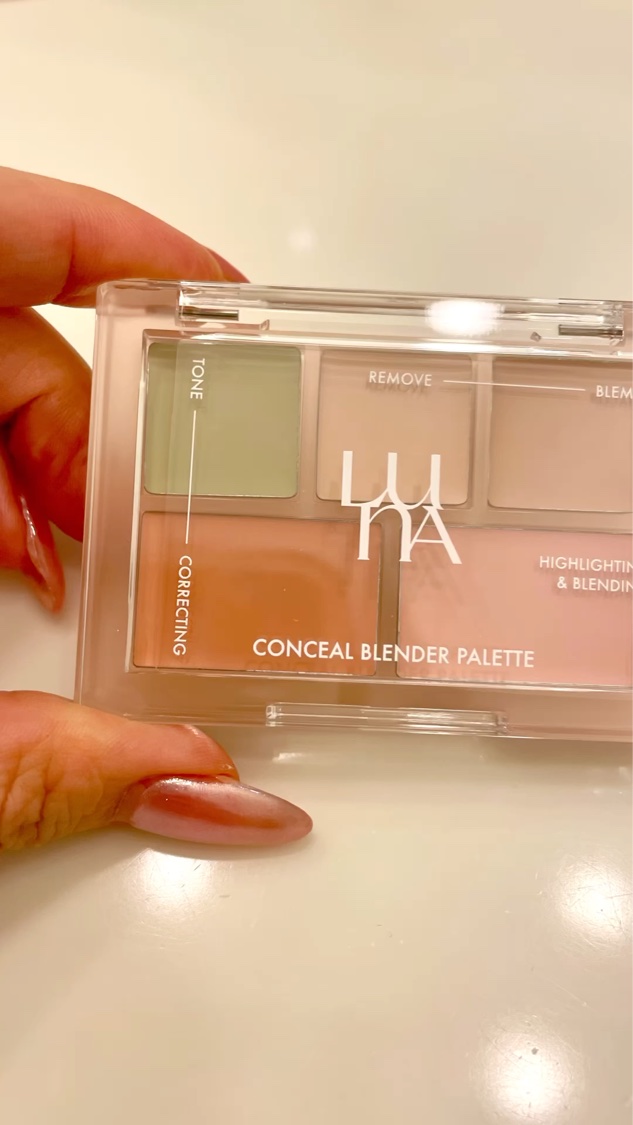 コンシールブレンダーパレット/LUNA/パレットコンシーラーを使ったクチコミ（1枚目）